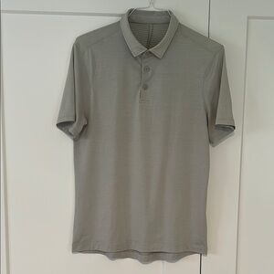 Men's Light Gray Polo Shirt